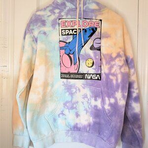 Hyper Space NASA Tie Dyed Hoodie